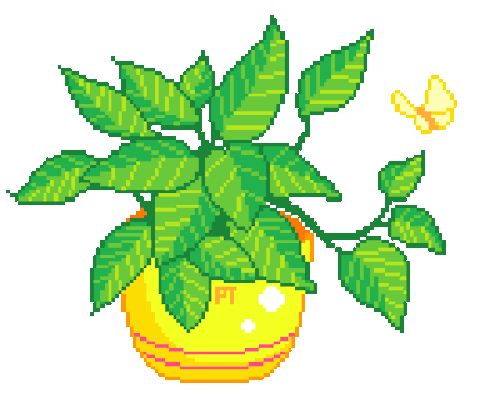 Plant with sensors